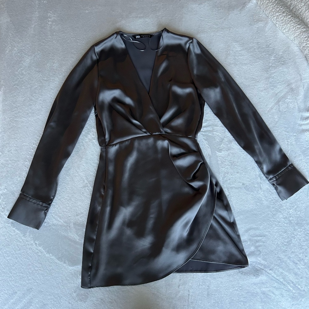 Zara Silver Dress